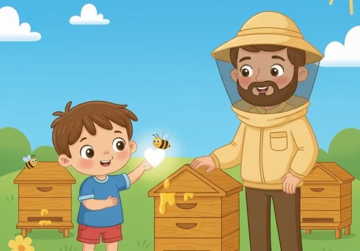 قصة الفتى الذي صار قلبُه عسلاً