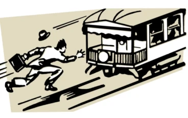 قصة الرجل والقطار