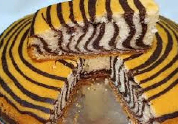 طريقة عمل كيك الزيبرا