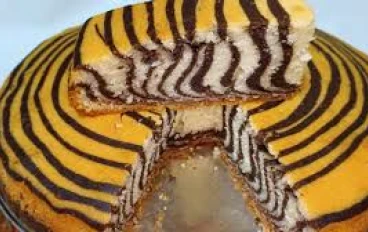 طريقة عمل كيك الزيبرا