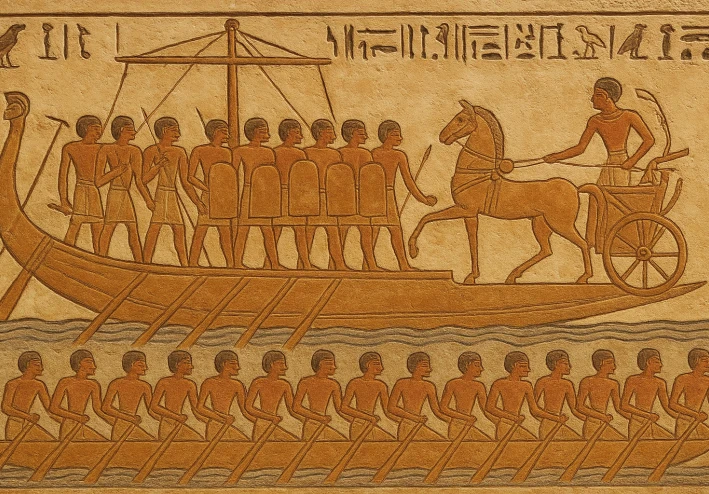 "البحرية المصرية في عهد تحتمس الثالث: القوة البحرية التي وسّعت الإمبراطورية"