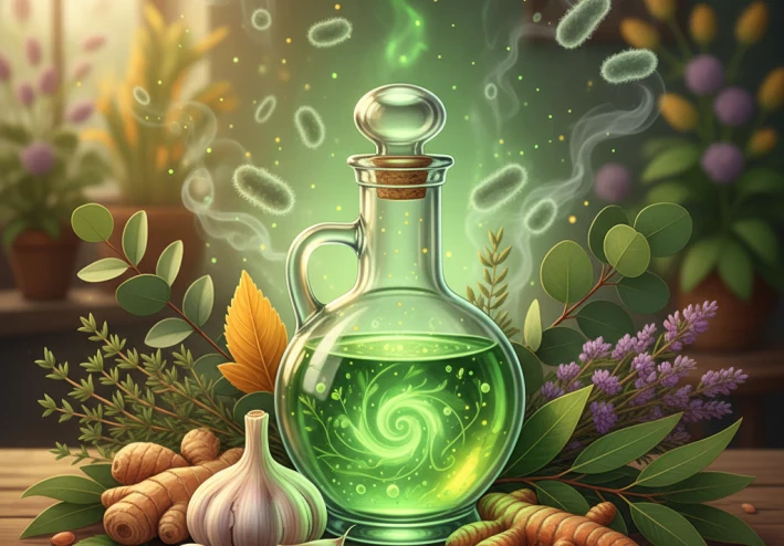 الأعشاب الطبيعية كبديل للمضادات الحيوية