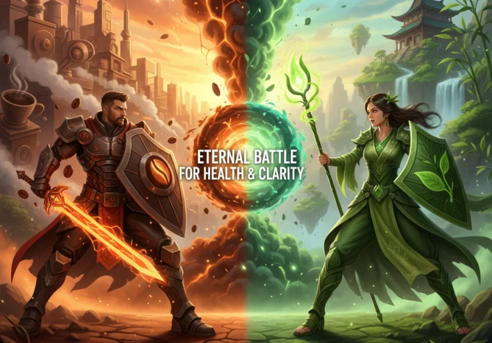 القهوة أم الشاي الأخضر