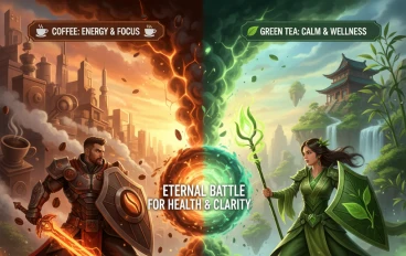 القهوة أم الشاي الأخضر