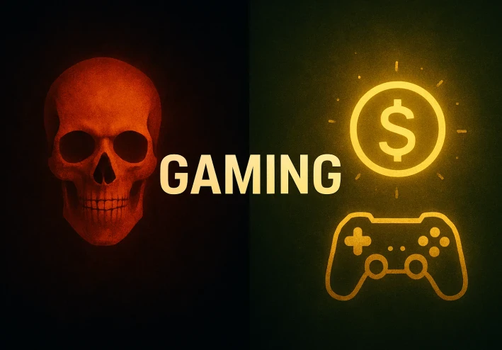 🎯"الألعاب الإلكترونية: بين متعة الإبداع وفخ الإدمان!"