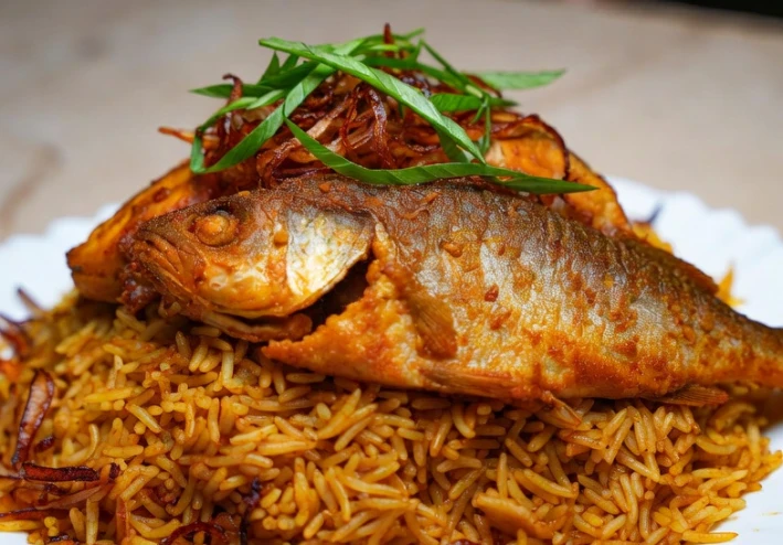 🐟 طريقة عمل برياني سمك كنعد: وصفة بحرية غنية بالنكهات الهندية