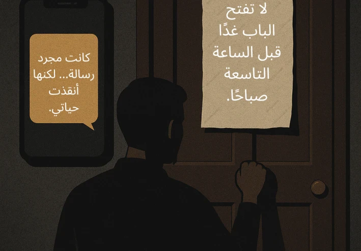 الرسالة الغامضة التي غيّرت حياتي إلى الأبد