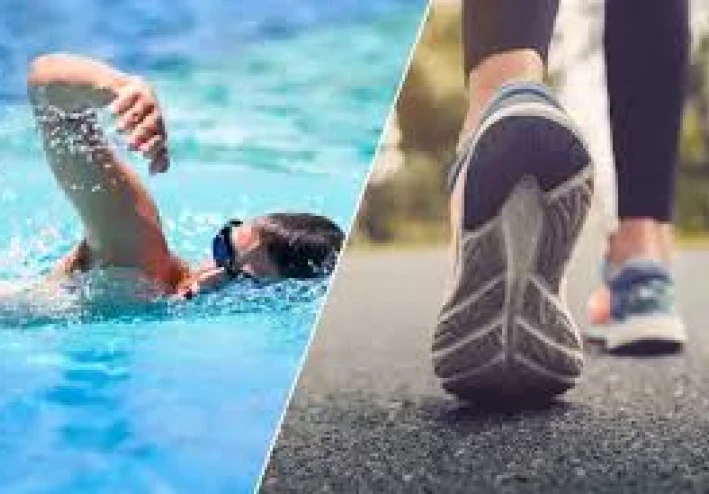 الرياضة جيدة دائما ، ولكن إذا كنت تريد الاعتناء بعظامك ، فمن الأفضل الجري بدلا من السباحة