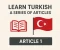صورة مقال دورة تعلم اللغة التركية