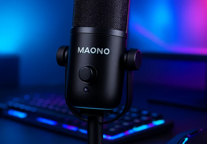 مراجعة: ميكروفون USB للألعاب MAONO للبث الصوتي والبث المباشر