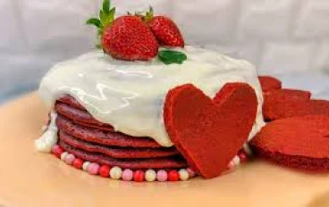 🥞 بان كيك رد فلفت: طريقة عمل ألذ بان كيك بطعم الكيك الأحمر المخملي