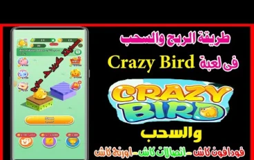 استمتع بالربح المالي من لعبة الطيور المجنونة Crazy Bird