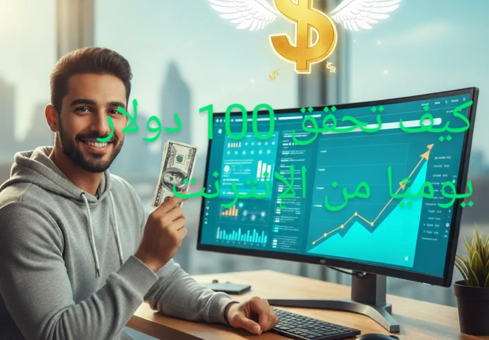 💰 كيف تحقق 100 دولار يوميًا من الإنترنت: دليل عملي للمبتدئين