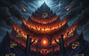 طبقات النار من جهنم الي الزمهرير 