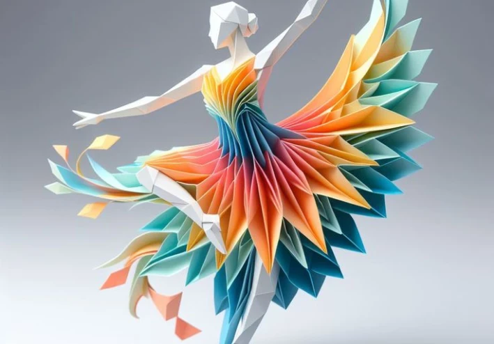 فن الأوريغامي "سحر الورق المطوى"