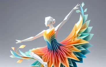 فن الأوريغامي "سحر الورق المطوى"