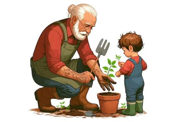 🔶 قصة أطفال: “سرّ البذرة الصغيرة” — قصة تعليمية سلوكية