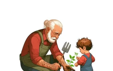 🔶 قصة أطفال: “سرّ البذرة الصغيرة” — قصة تعليمية سلوكية