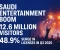 صورة مقال Saudi Entertainment Boom Surges: 12.6 Million Visitors & Nearly 49% Jump in Licenses in Q3 2025