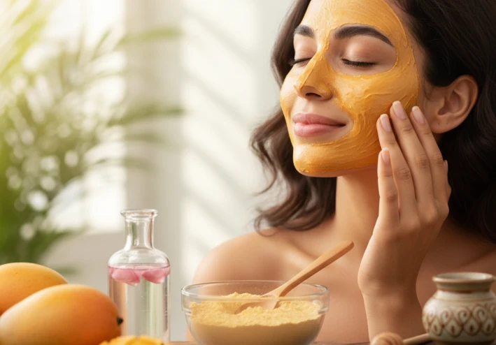 ماسك دقيق بذور المانجو لترطيب البشرة وعلاج الجفاف: فوائده وطريقة تحضيره خطوة بخطوة