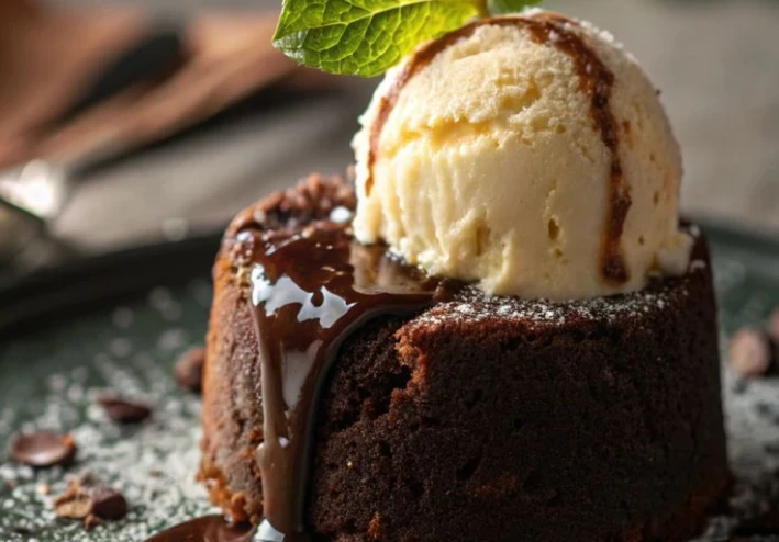 فوندان الشوكولاتة: الحلوى الغربية الفاخرة بقلب ساخن