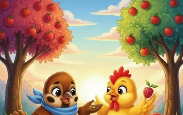 قصة فروج البخيل