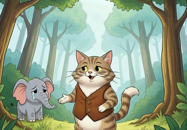 قصة هر المتكبر