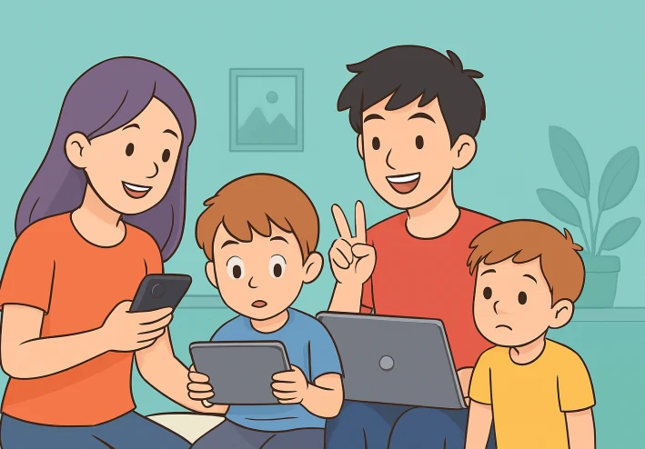 تأثير الشباب على الأطفال مقارنة بتأثير الآباء