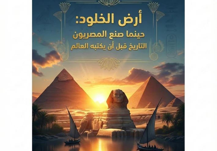 أرض الخلود: حينما صنع المصريون التاريخ قبل أن يكتبه العالم