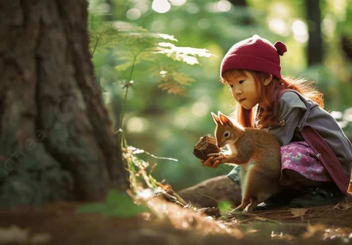 السنجاب الصغير .... والحرية