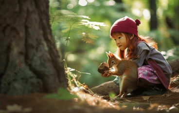 السنجاب الصغير .... والحرية 