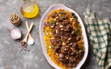 🍚 طريقة عمل الأرز بالكبد والقوانص: وصفة مصرية شهية بطعم لا يقاوم