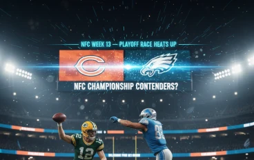 “?NFC Spotlight: Can Packers or Lions Crash the Bears–Eagles Title Game"
