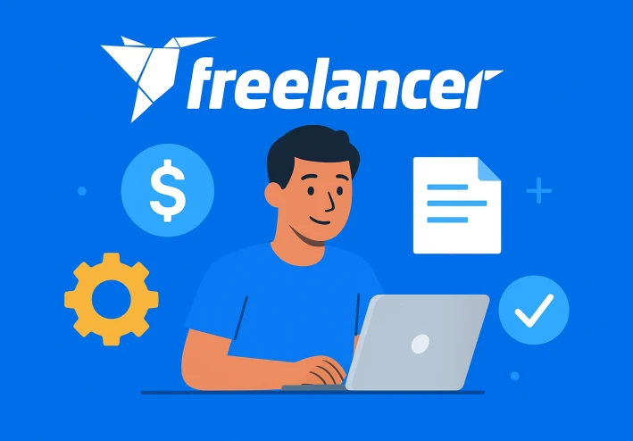 خلاصة للموقعFreelancer.com وما يمكنه فعله