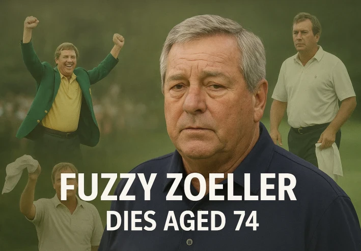 Fuzzy Zoeller, two-time major winner haunted by racist Tiger Woods joke, dies aged 74