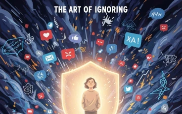 فن التغافل: القوة الخفية التي يمتلكها العظماء