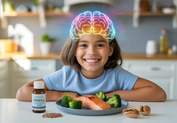 Omega-3 for Child Development: Building a Smarter, Sharper, and More Focused Brain