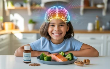 Omega-3 for Child Development: Building a Smarter, Sharper, and More Focused Brain