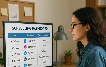 جدولة المحتوى على وسائل التواصل الاجتماعي: بناء خدمات النشر الآلي للشركات المحلية