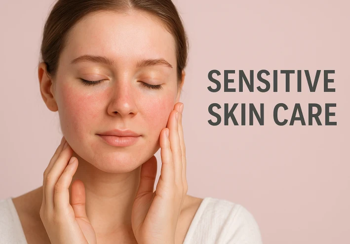 "ودّعي الاحمرار! أفضل روتين للعناية بالبشرة الحساسة"