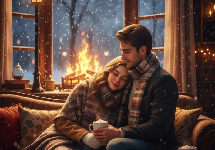 ❄️ دفء القلب في ليالي الشتاء الباردة