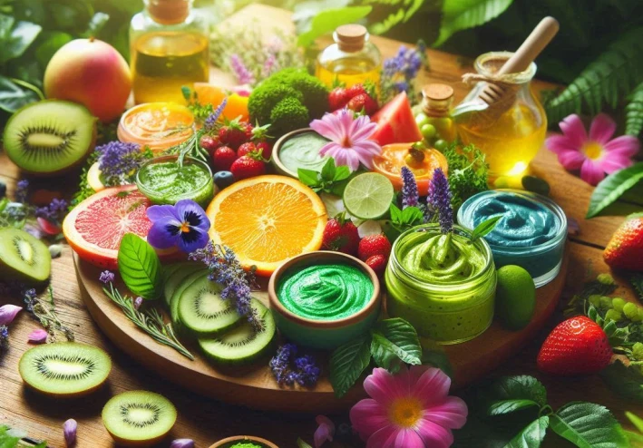 وصفات من مطبخك لبشرة نضرة وشعر صحي .