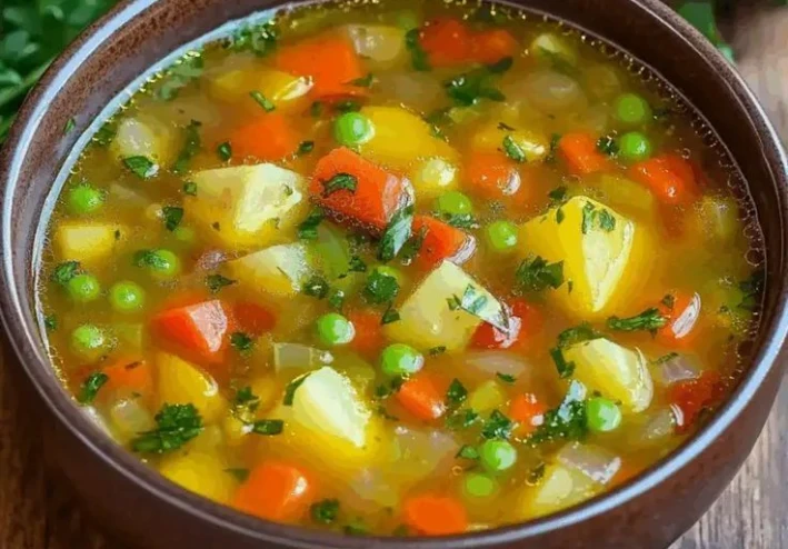 🍲 طريقة عمل شوربة الخضار الصحية: فوائدها وطريقة تحضيرها بخطوات سهلة