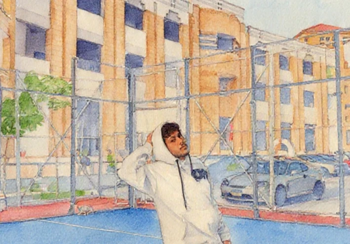 The Egyptian rap artist Medzone