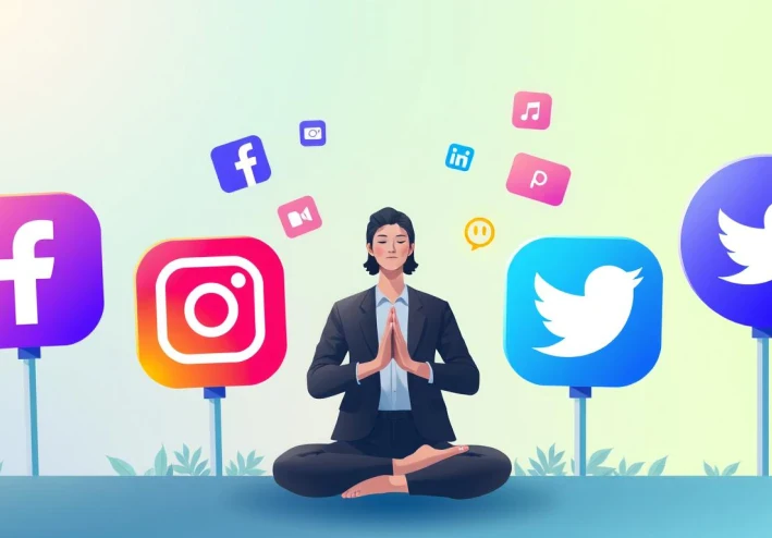 تأثير السوشيال ميديا على السلام النفسي وطرق علمية لاستعادة الهدوء الداخلي