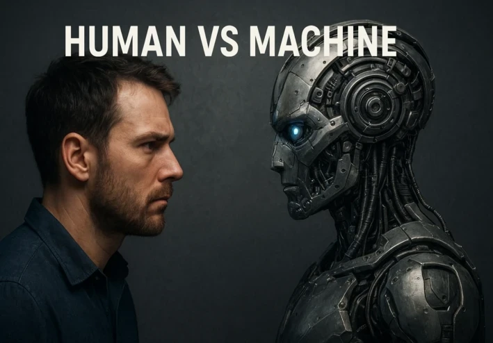 الآلة أم الانسان
