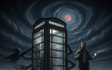 📞 كابينة الاتصال الأخيرة: رعب هاتف الصحراء 📞