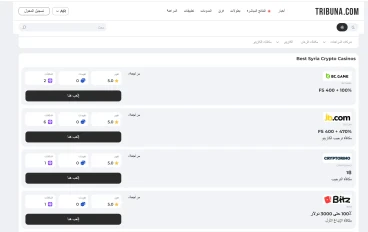 كازينوهات العملات المشفرة في سوريا: اللعب الآمن في عالم غير منظم