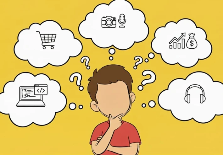 كيف تحدّد المجال المناسب للربح من الإنترنت؟ (خطوات عملية للمبتدئين)