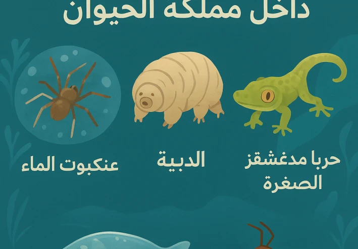 "العالم الخفي: أسرار لا تراها العين داخل مملكة الحيوان"